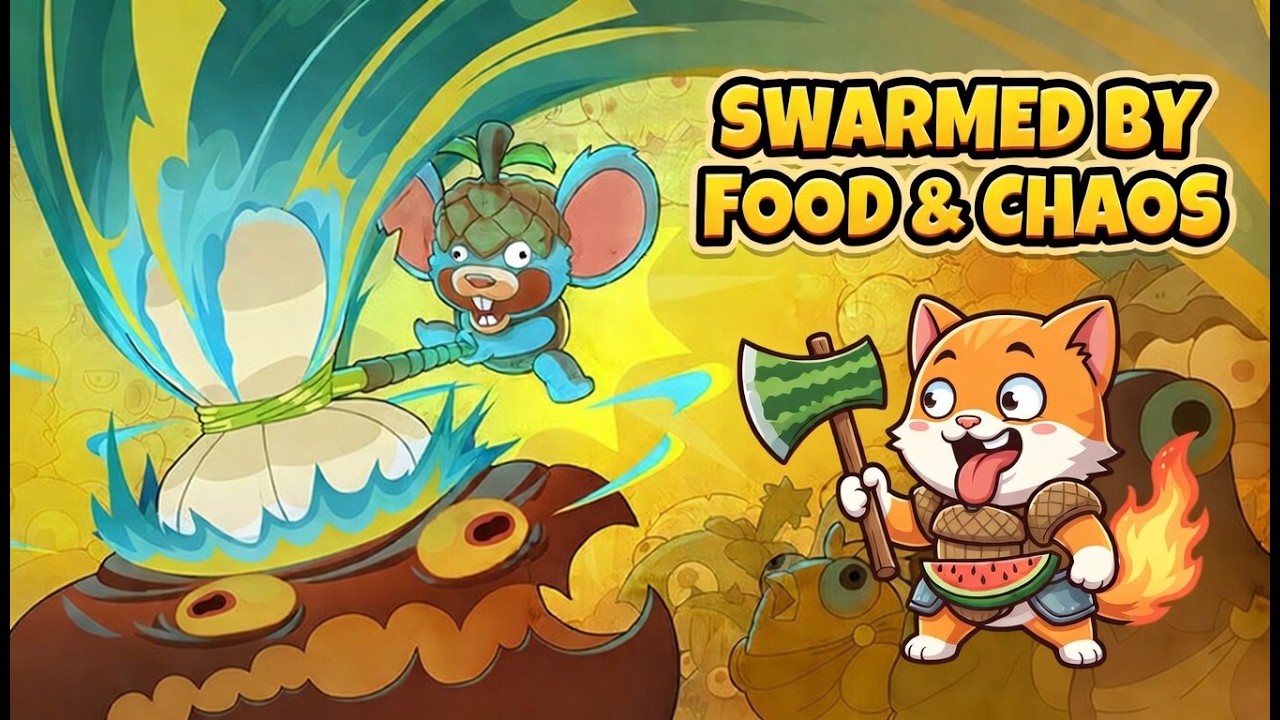 INSANE Swarms & Bonkers Upgrades! Funguys Swarm Early Access