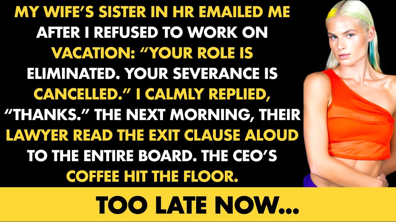 He Wouldn’t Work On Vacation, So HR Fired Him — The Contract Clause That Followed Shocked Management