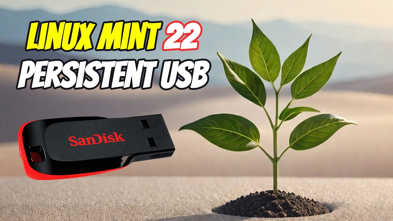 СОЗДАЙТЕ свой собственный постоянный USB-флеш-накопитель Linux Mint 22 СЕГОДНЯ!