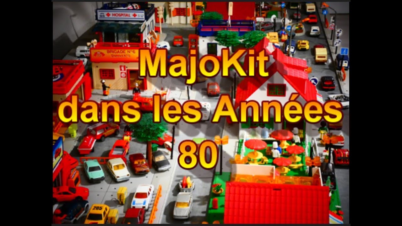 Majokit dans les Années 80 ... en 1/64 Majorette Matchbox Corgi Toys Norev etc...