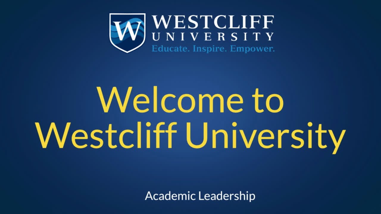 Welcome to Westcliff University!