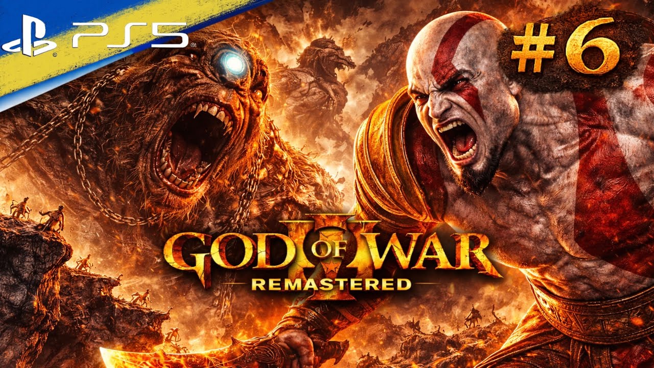 God of War 3 Remastered #6 - ГЕФЕСТ ПОМИЛИВСЯ І ПОПЛАТИВСЯ ЗА ЦЕ! | Проходження українською