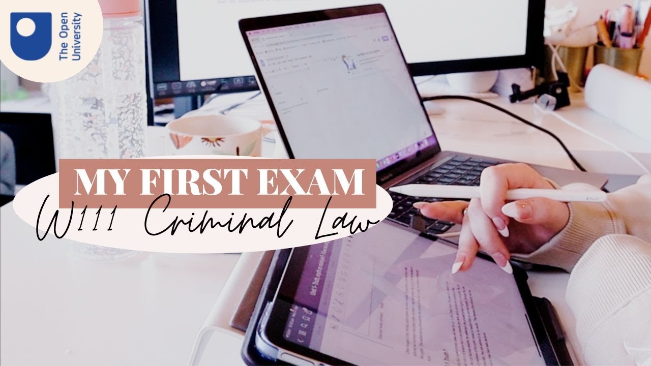 My First EXAM at The Open University | What an Open University Law Exam is like | Study with Me #006