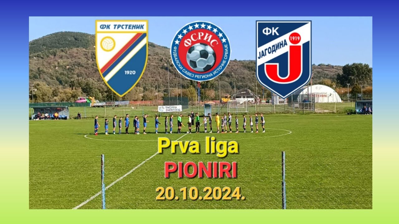 FK TRSTENIK-GFK JAGODINA 0:0 (0:0) Prva liga Pioniri sever FSRIS 24/25 8.kolo