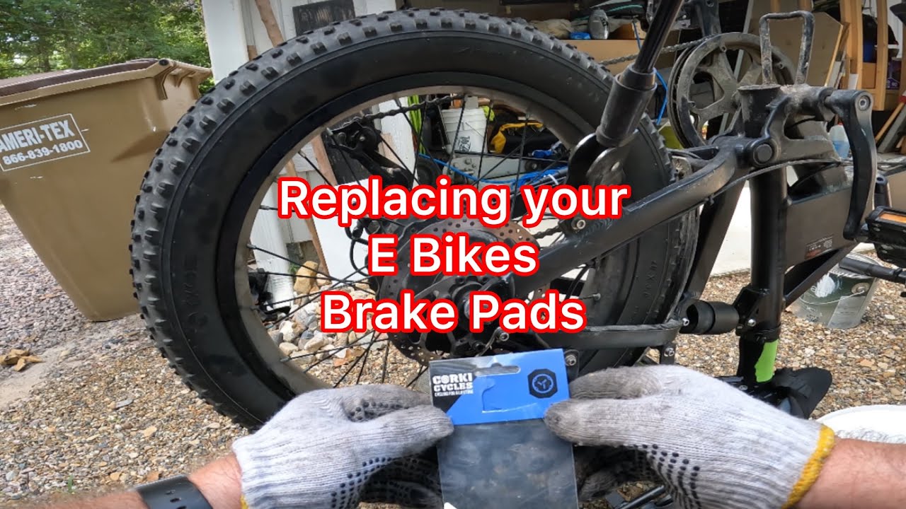 Replacing brake pads on my E Bike (Jasion EB7 2.0) without removing the tires