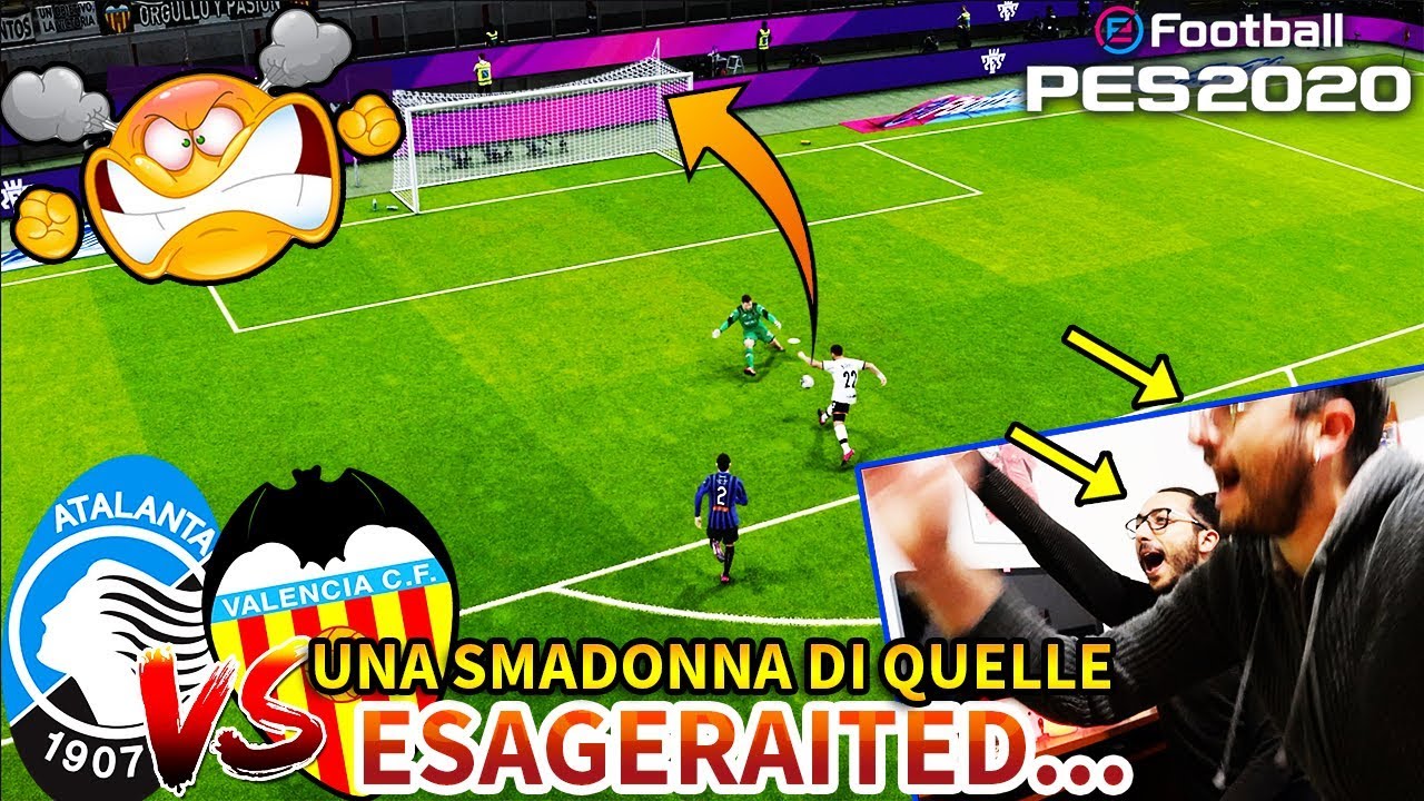 [R0SICATA EP0CALE] UN PALLONETTO DI QUELLI ESAGERAITED 🥺 ATALANTA-VALENCIA [PES 2020]