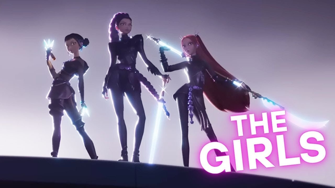 KPop Demon Hunters AMV | The Girls (BlackPink)