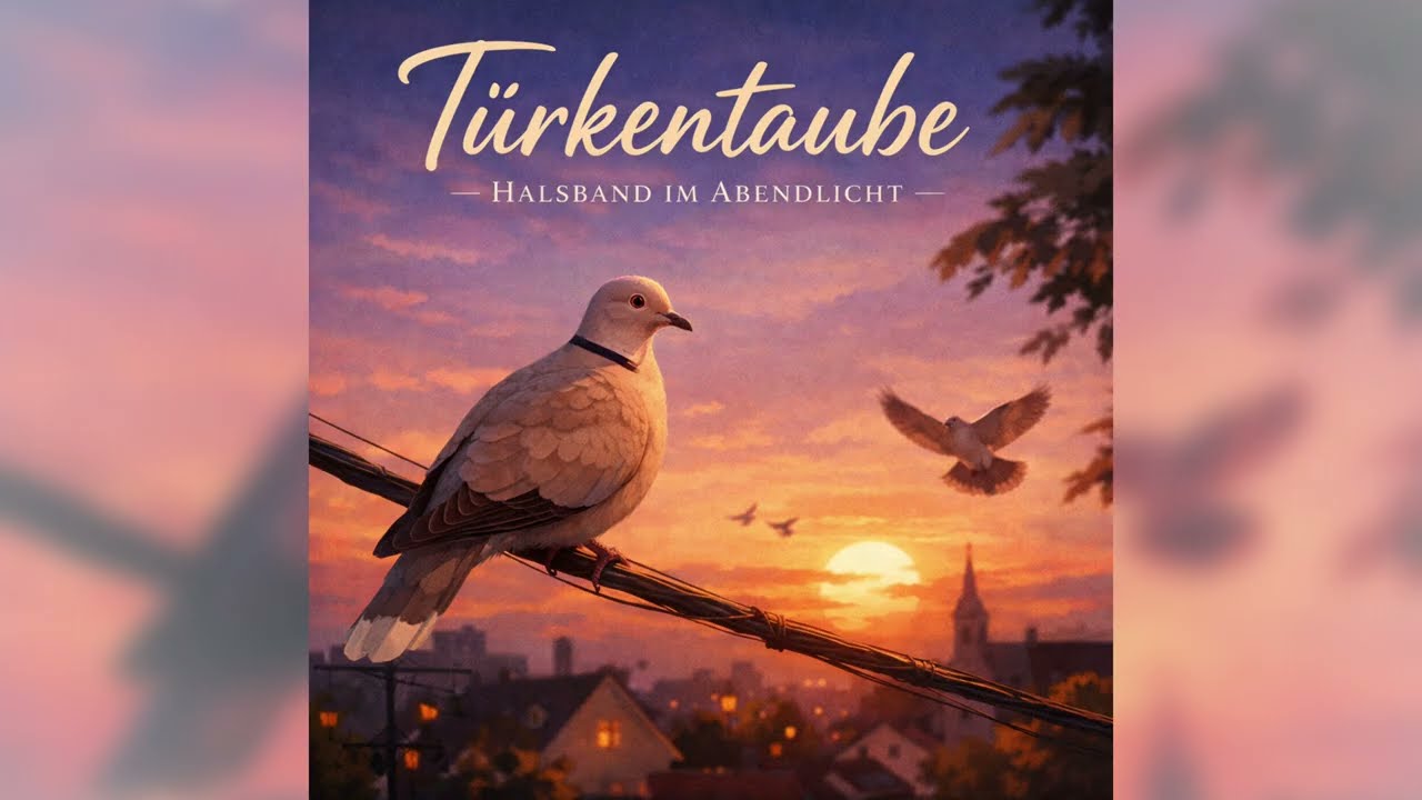 Türkentaube - Halsband im Abendlicht | Cozy LoFi Beats for Study, Relax & Sleep