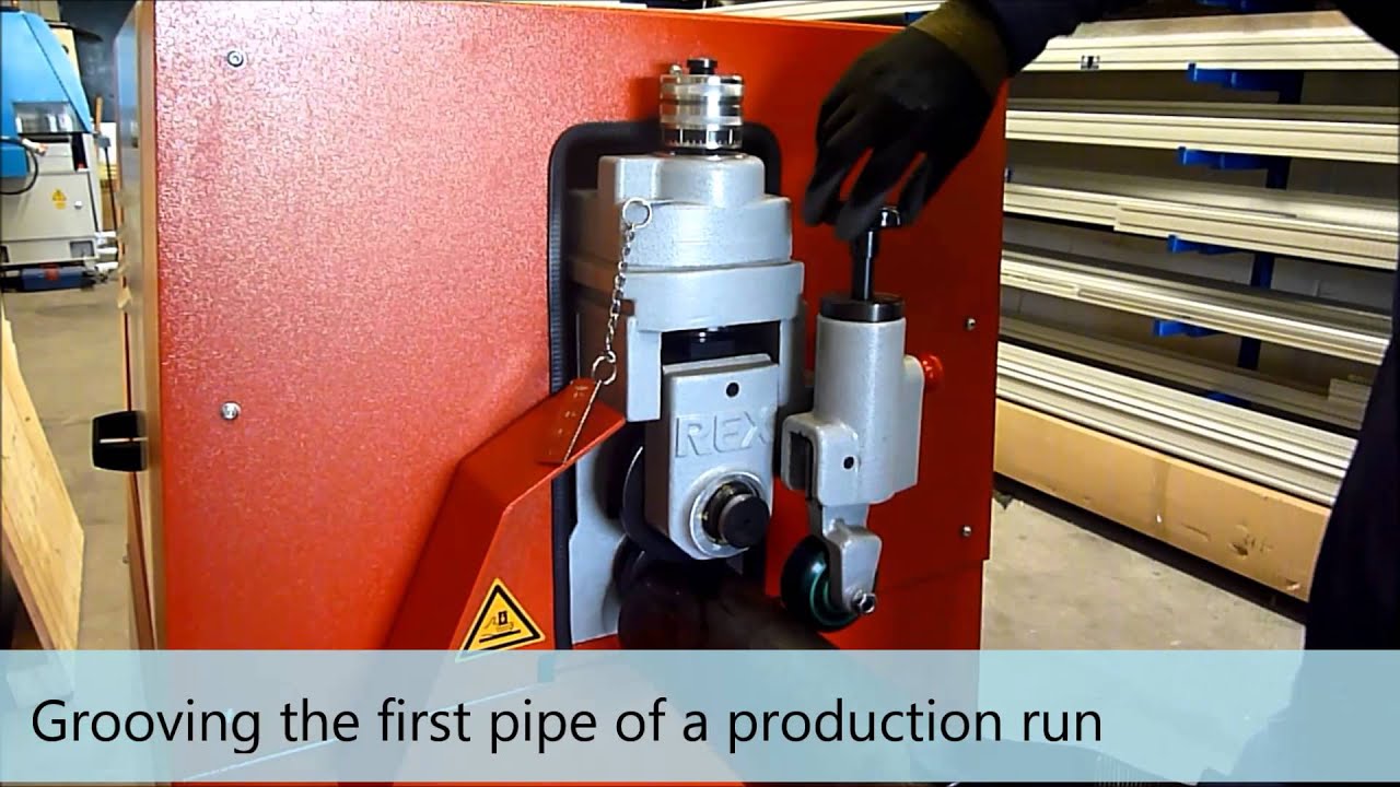Operation instruction KW GM 1 Pipe grooving machine