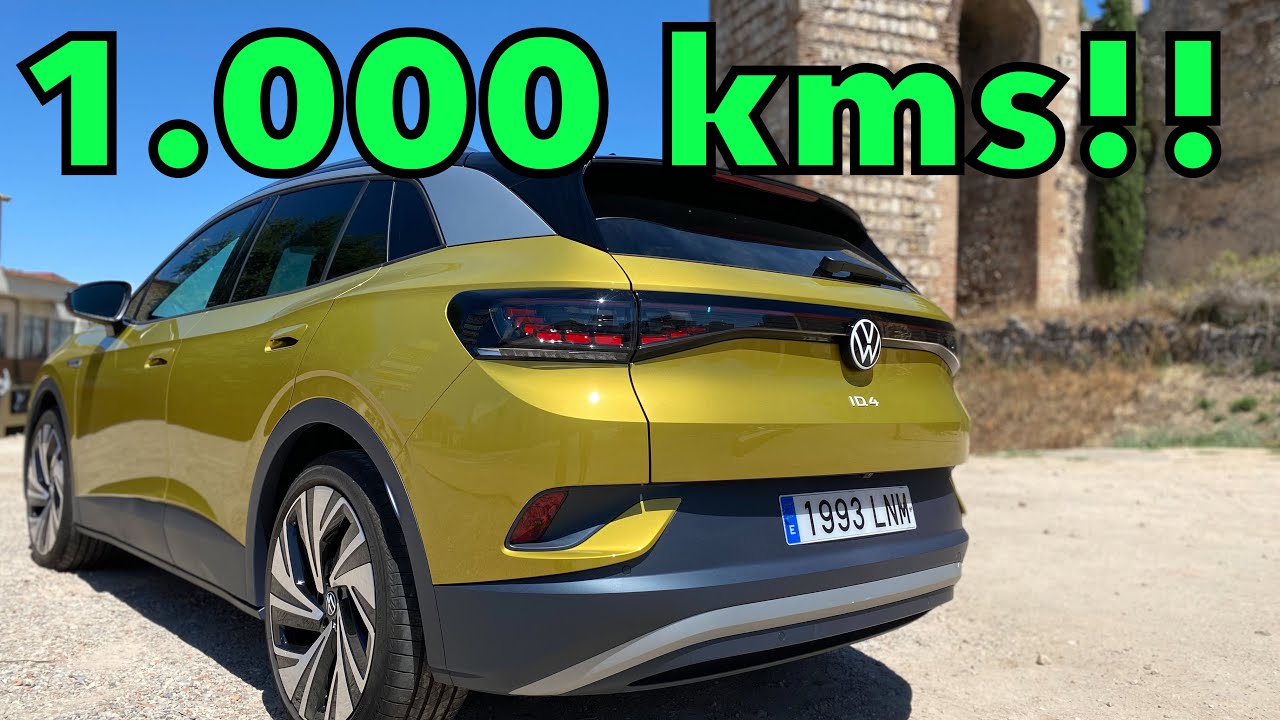 Volkswagen ID4 77 kWh RETO 1.000 kms ¿Conseguiremos superarlo? Viaje en COCHE ELÉCTRICO MOTORK