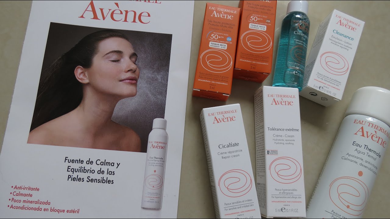 Top 5 Productos Favoritos de Avene / Carla Calvo