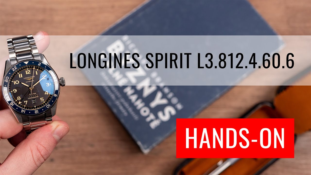 HANDS-ON: Longines Spirit Zulu Time Automatic GMT Chronometr L3.812.4.60.6
