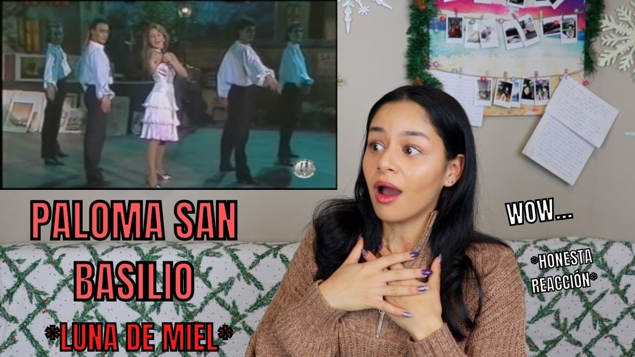 REACCIONO por PRIMERA VEZ a PALOMA SAN BASILIO - Luna de miel | EN VIVO