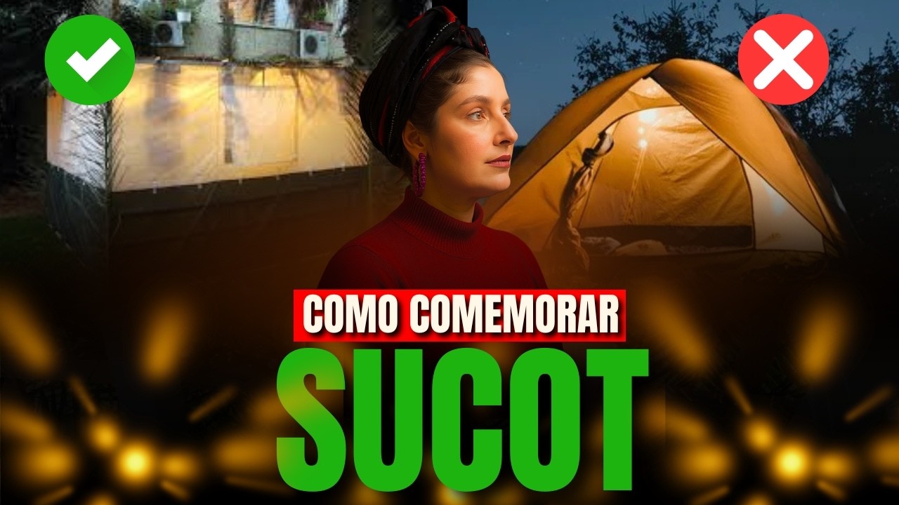 SUCOT: Como montar a CABANA da Festa dos Tabernáculos?