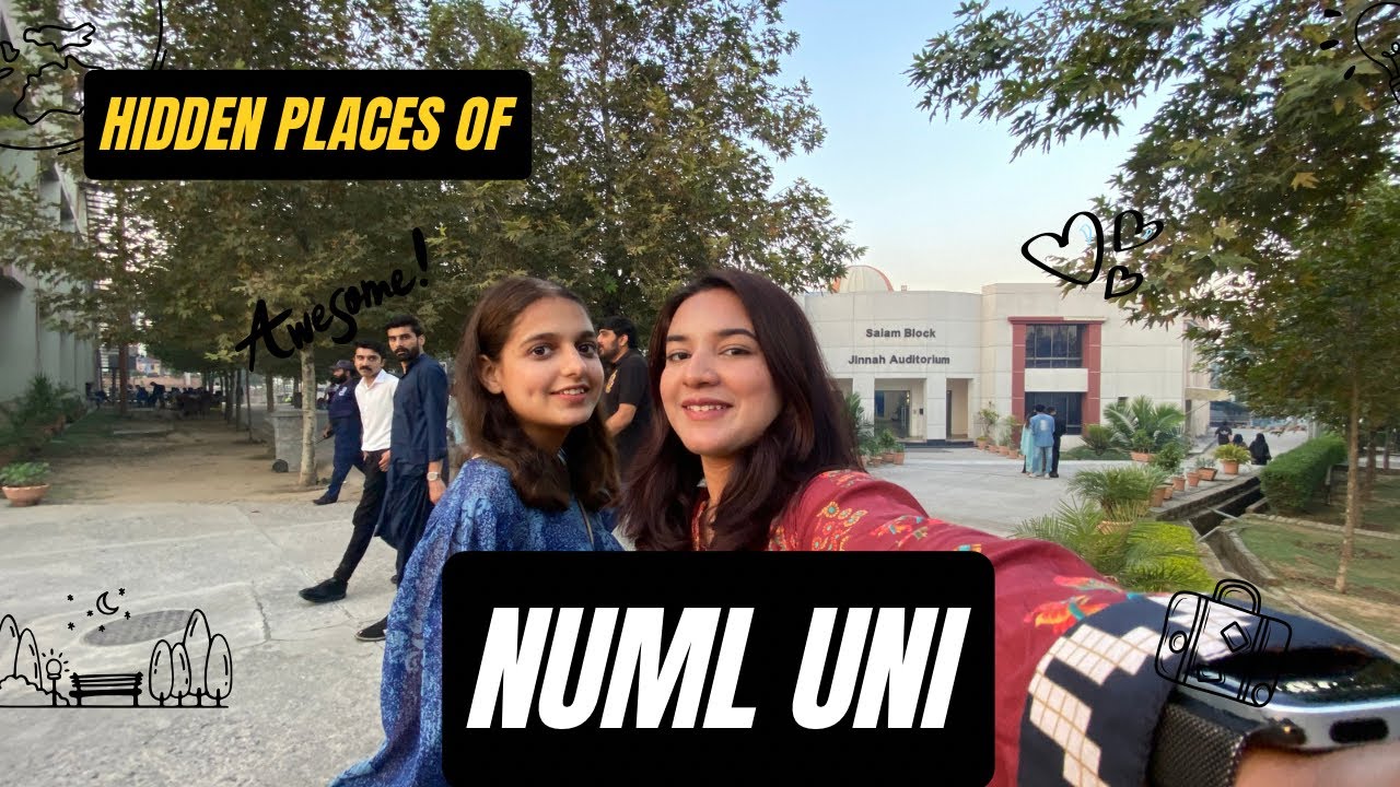 Numl tour of hidden places 🏢 #numl #islamabad