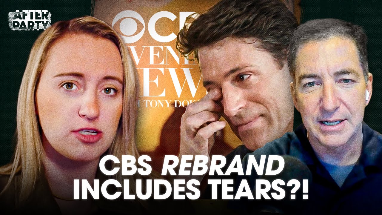 Неловкий ребрендинг программы CBS Evening News включает в себя слезы, приветствия и сбой в работе...