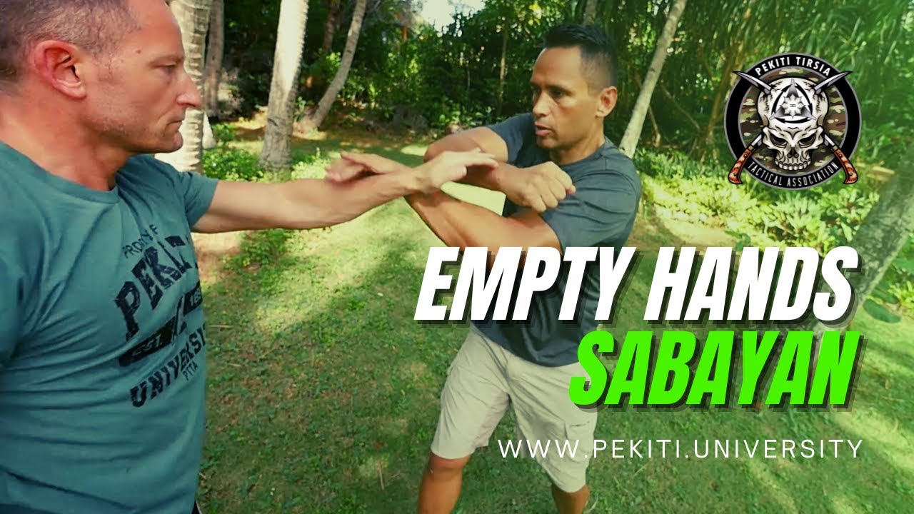Empty hand striking in Filipino Martial Arts | Pekiti Tirsia Tactical Association
