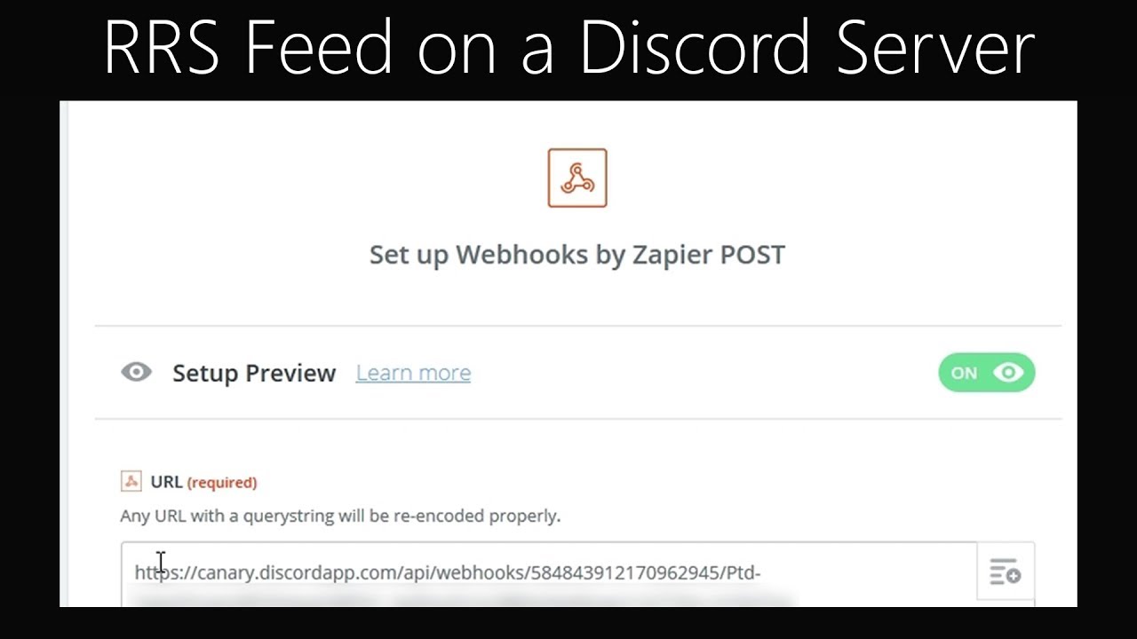 How to setup a RSS feed on a Discord Server