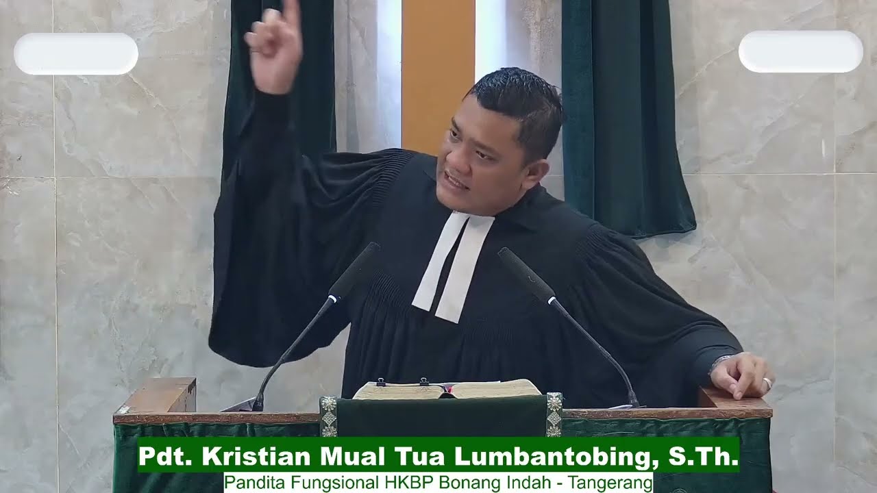 JAMITA MINGGU, 21 SEPTEMBER 2025 | Pdt. Kristian M. T. Lumbantobing | HKBP Bonang Indah | 10.00 WIB