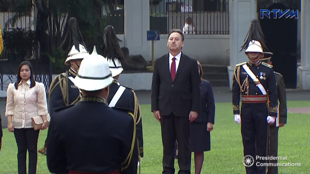 Arrival Honors and Signing Guestbook (Paraguay) 1/9/2018