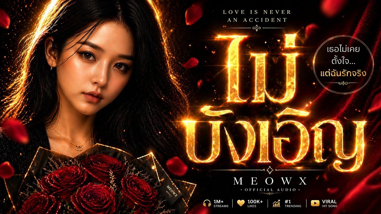 ไม่บังเอิญ – MEOWX [official MV] | เพลงรักเศร้า ฟังแล้วคิดถึงเขา