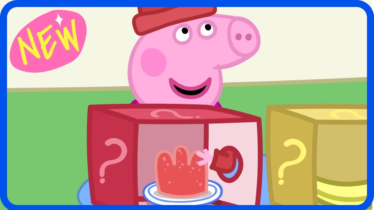 What’s In The Mystery Box? 🎁 Peppa Pig Tales | Toon Mania - Happy Kids