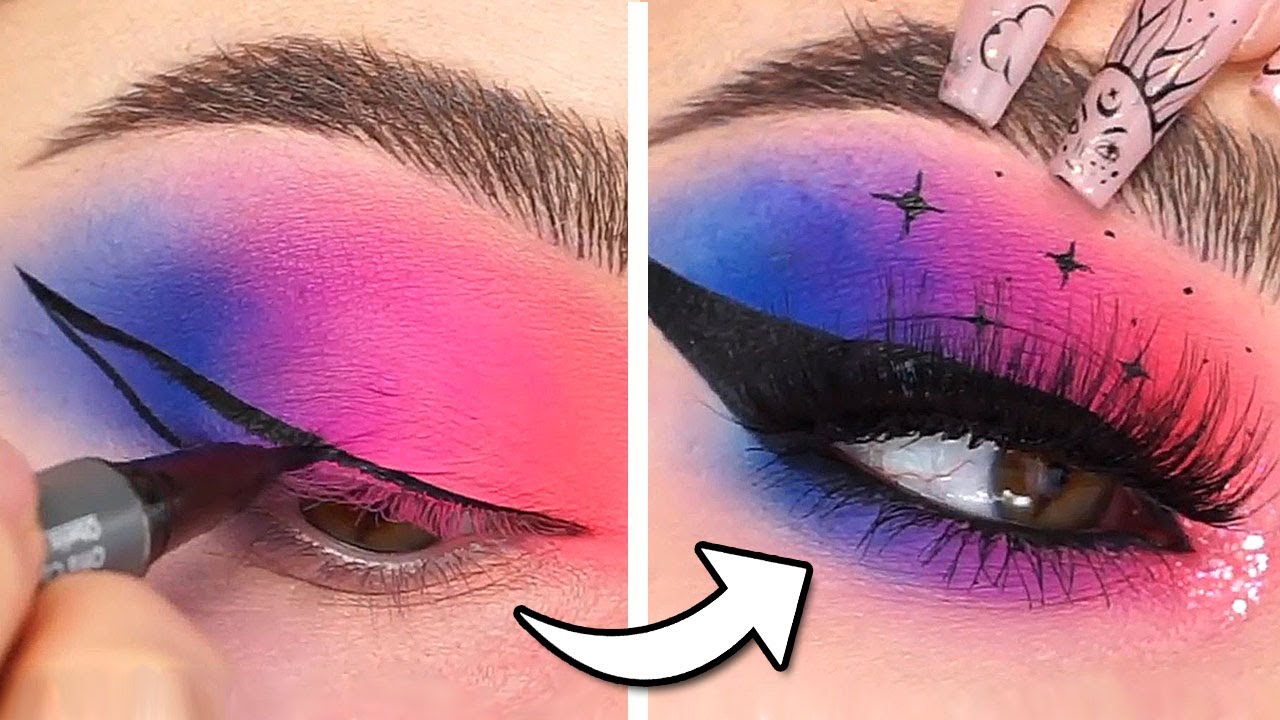 Easy Creative Eye Makeup Designs! (Makeup Compilation)