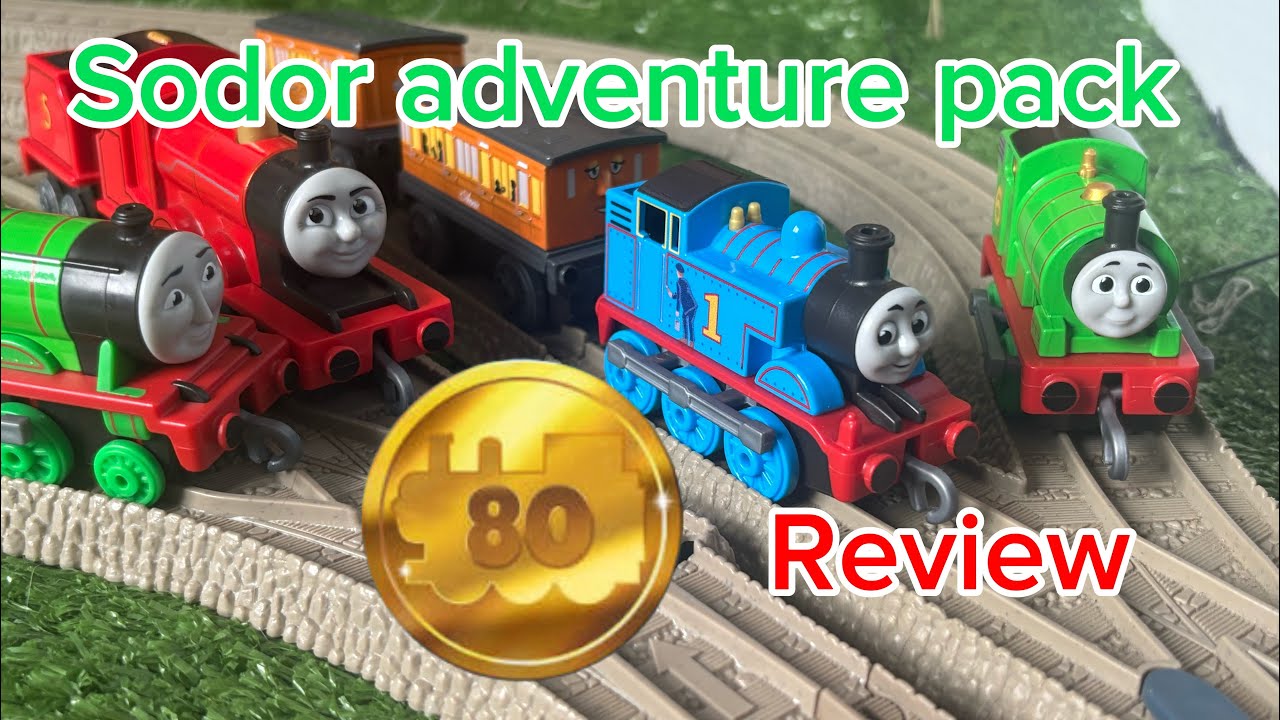 80th Anniversary Sodor adventure pack unboxing and review