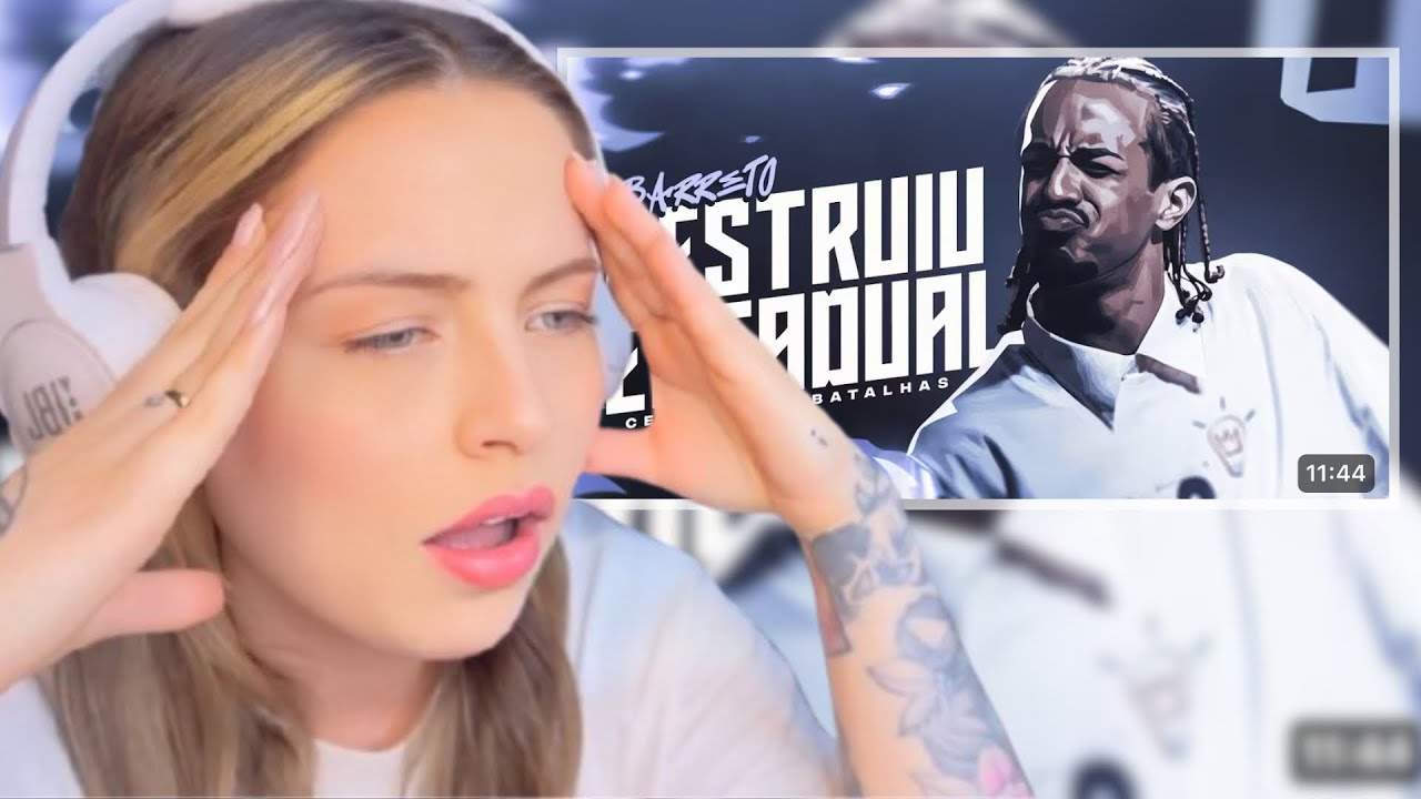 O BARRETO DESTRUIU NO ESTADUAL! 🔥 | REACT Anna Caleg