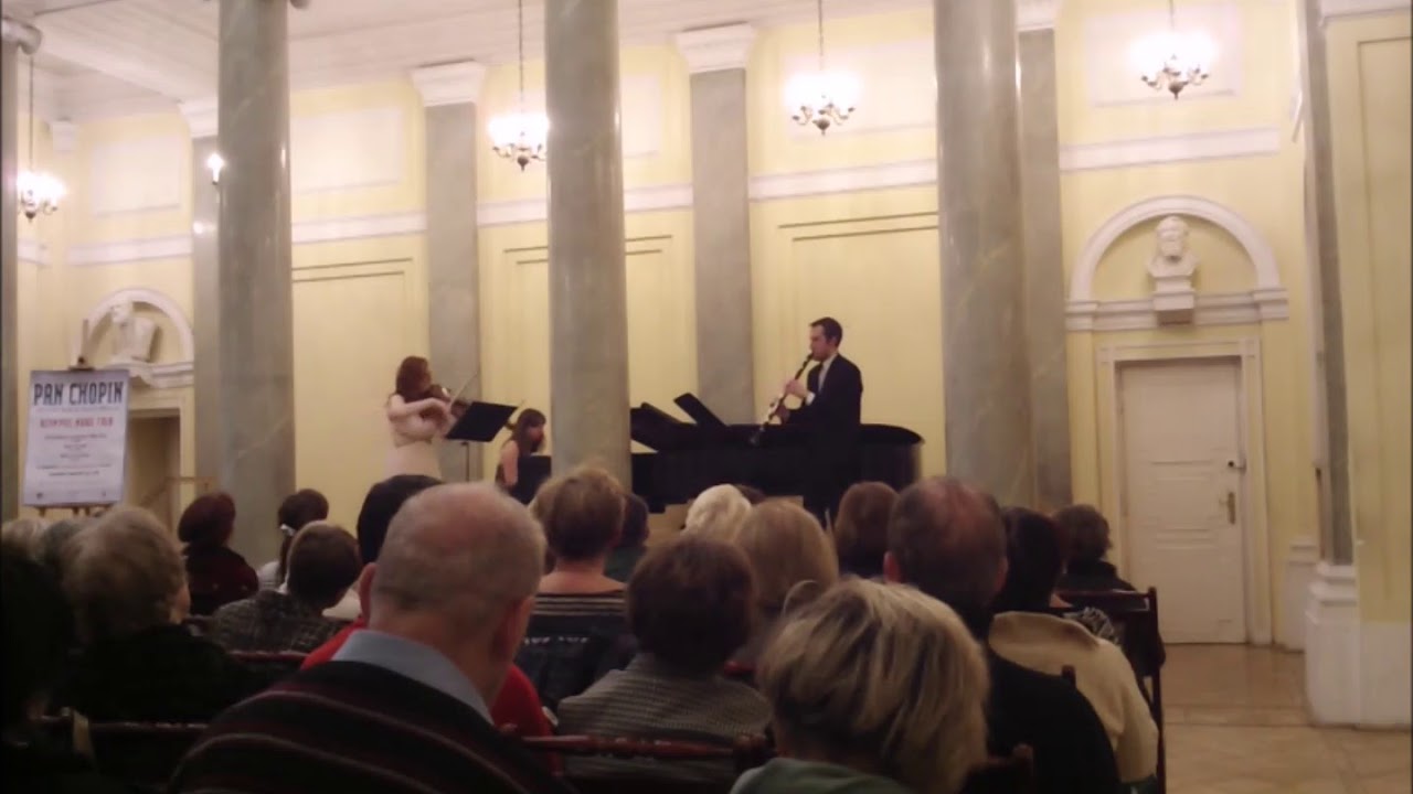 Alexis Hollaender- Sechs Charakterstücke, Op.53,  for clarinet, viola and piano mvt V