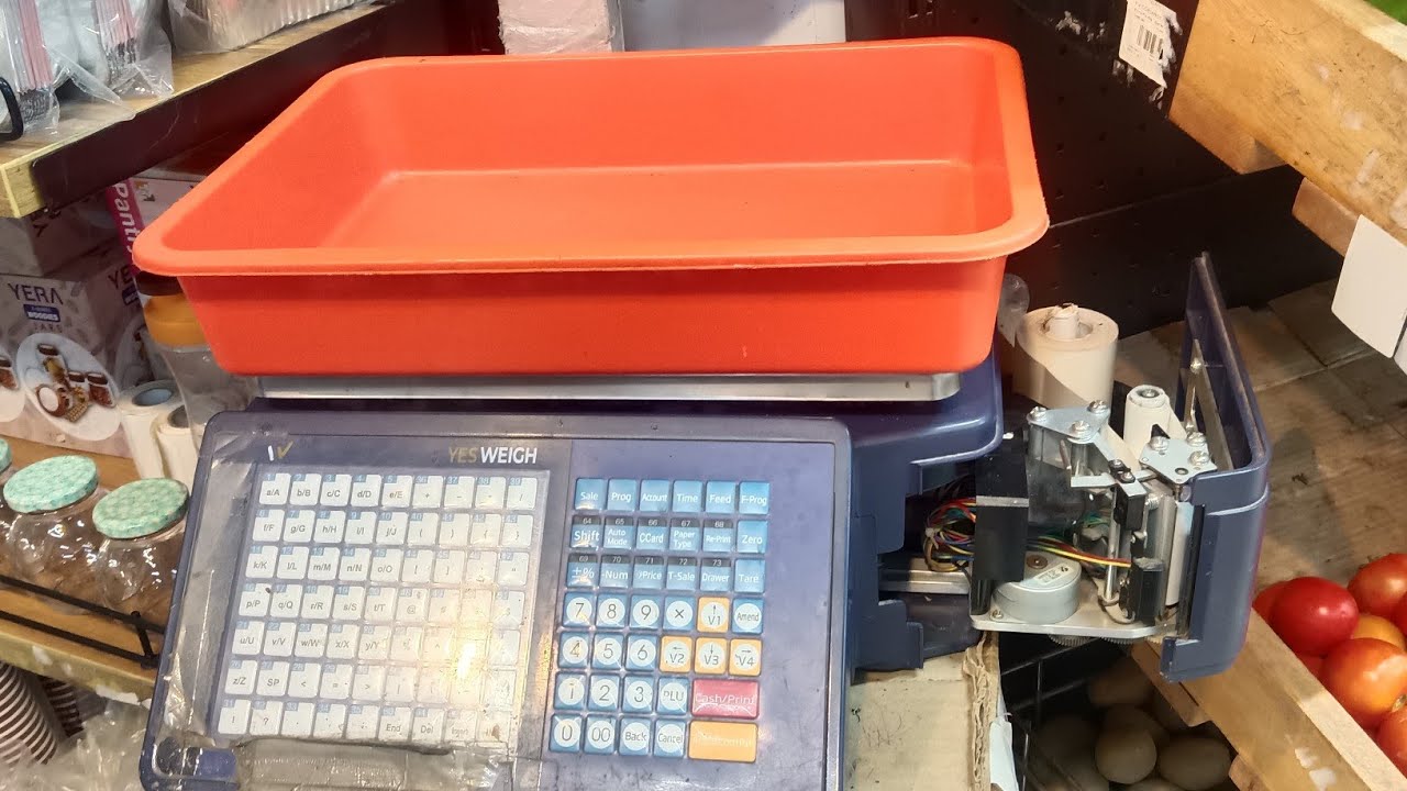 Yes weigh machine me roll kaise lagaye || Yes weigh machine se billing kaise kare
