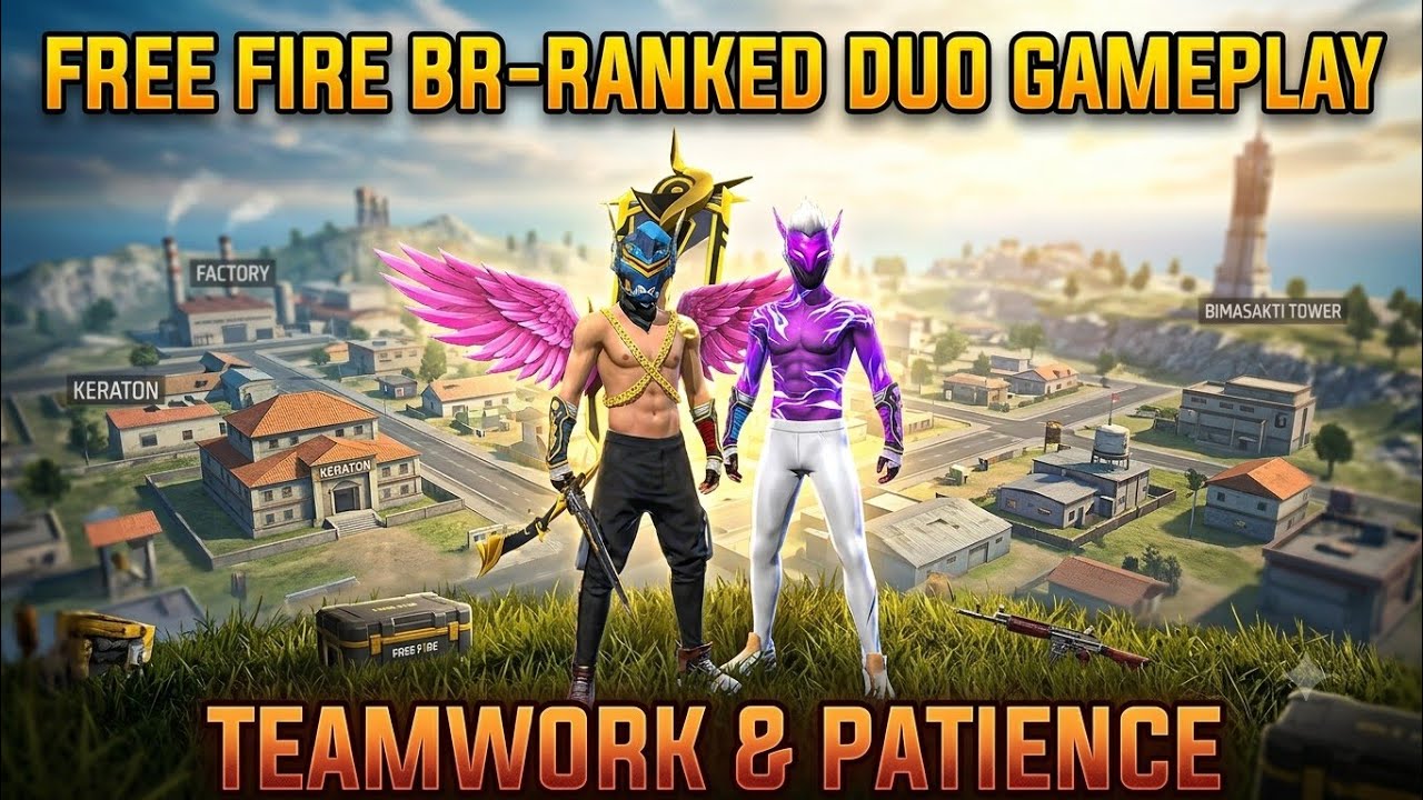 free fire br-ranked duo gameplay #freefire #brranked #duo #hoenn 