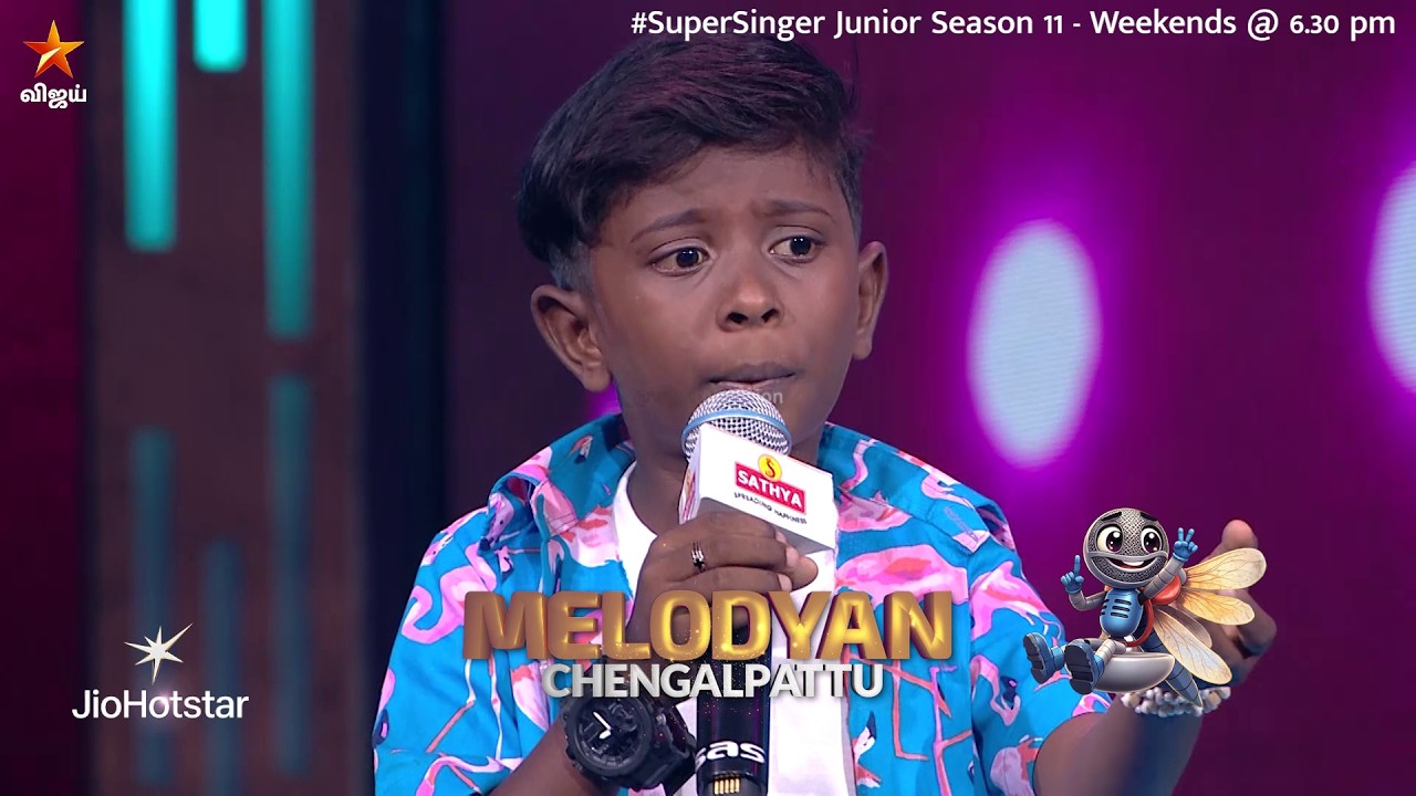 Meenatchi Meenatchi Song by #Melodyan 🔥 | Super Singer Junior 11 | Episode Promo
