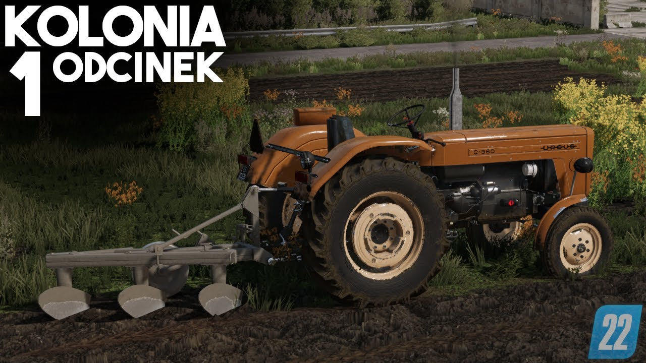 Orka nieużytku  [1]  Podwórko Kolonisty 👩‍🌾▶ Map: KOLONIA
