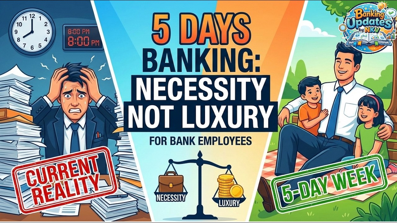 5-Day Banking: Necessity or Luxury? The Shocking Reality of Bank Employees | Banking strike