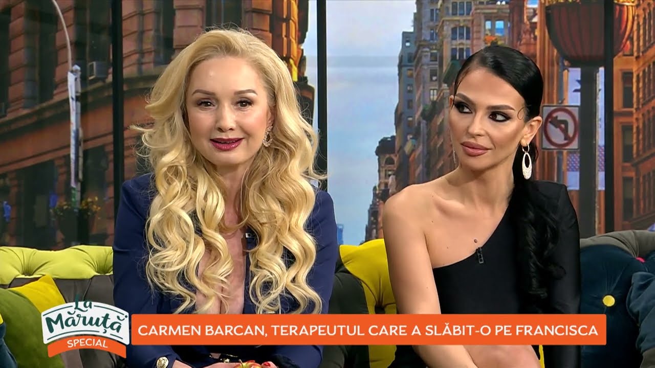 Carmen Barcan, terapeutul care a slăbit-o pe Francisca