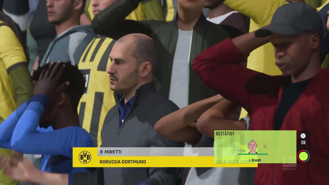 FIFA 23 BVB VS SGE PS5