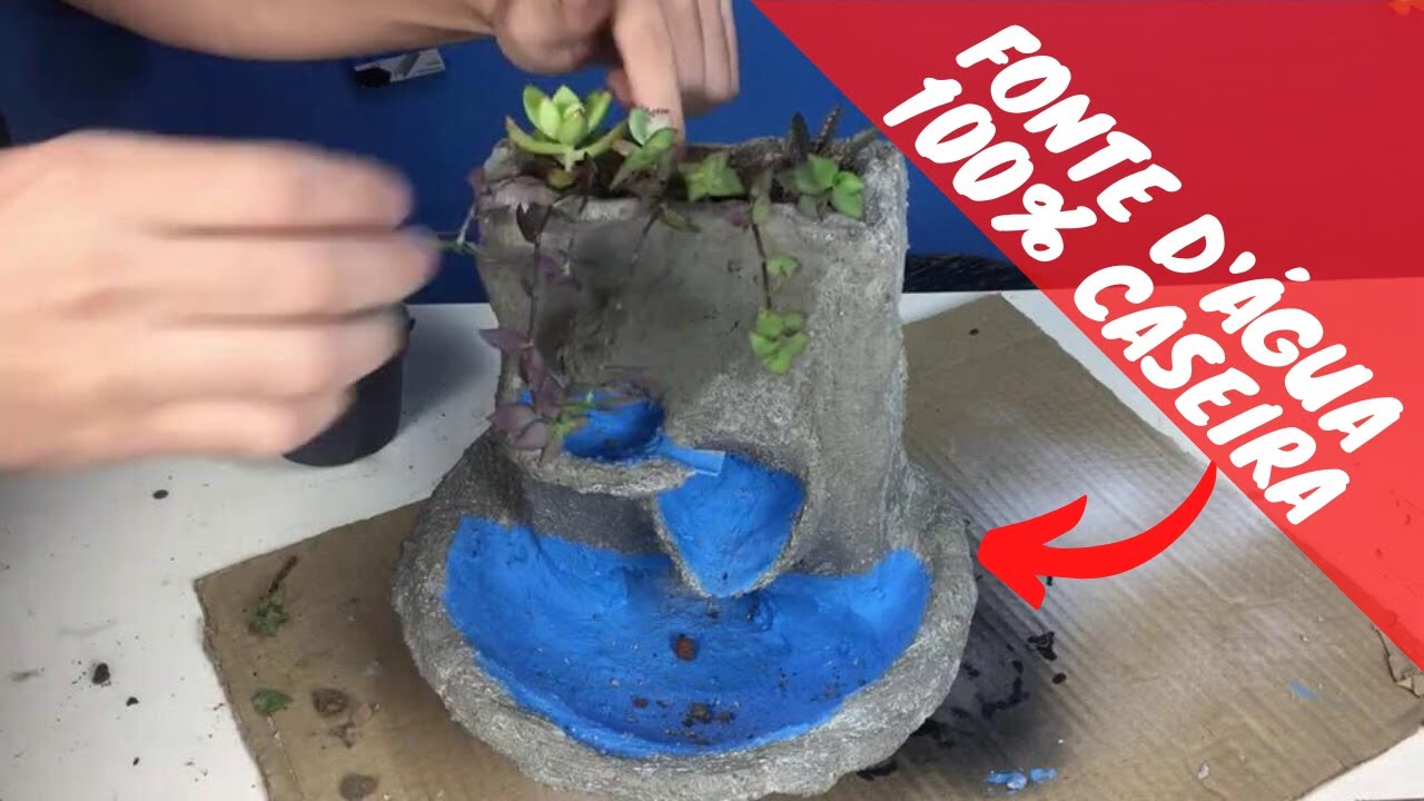 Como fazer uma Fonte de água