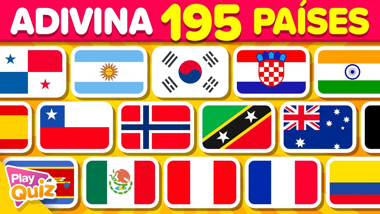Adivina TODAS las Banderas del Mundo en M&aacute;xima Velocidad 🌎⏰🤓 | Play Quiz de banderas - Geograf&iacute;a