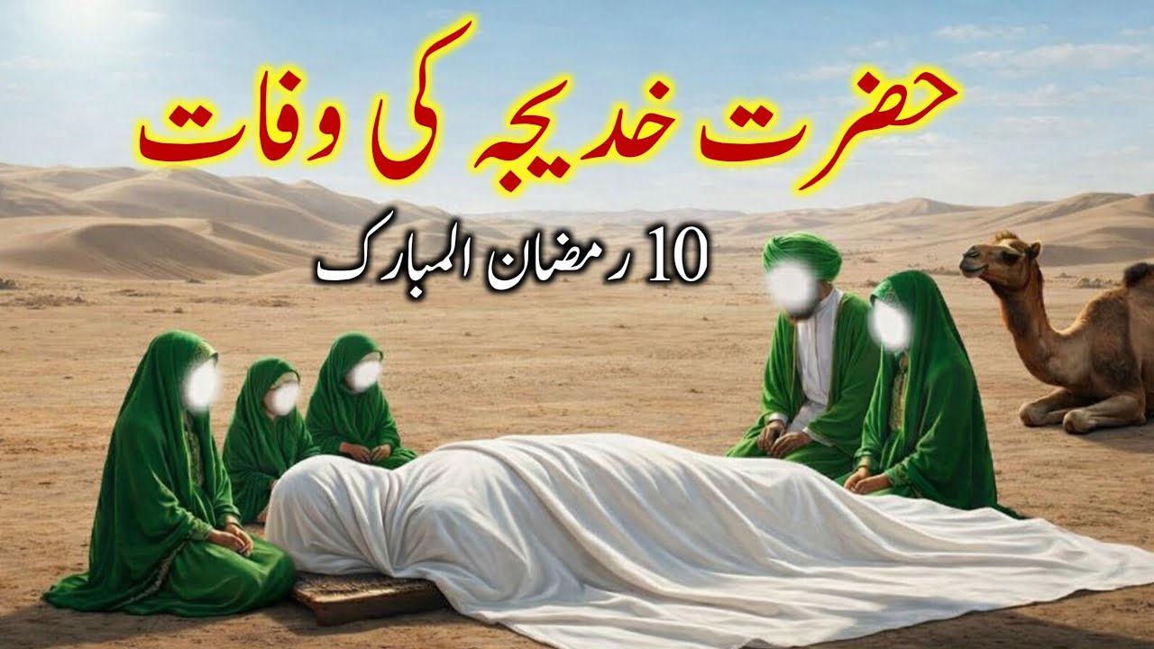 Hazrat Khadija Ki Wafat | 10 Ramzan Ko Akhri Sehri | Heart-Touching Story Islam ki Awaz