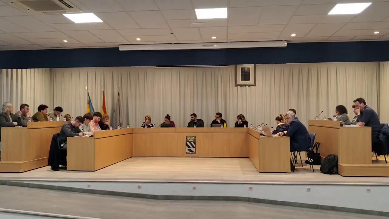 Pleno Municipal Alcora. 23-2-26