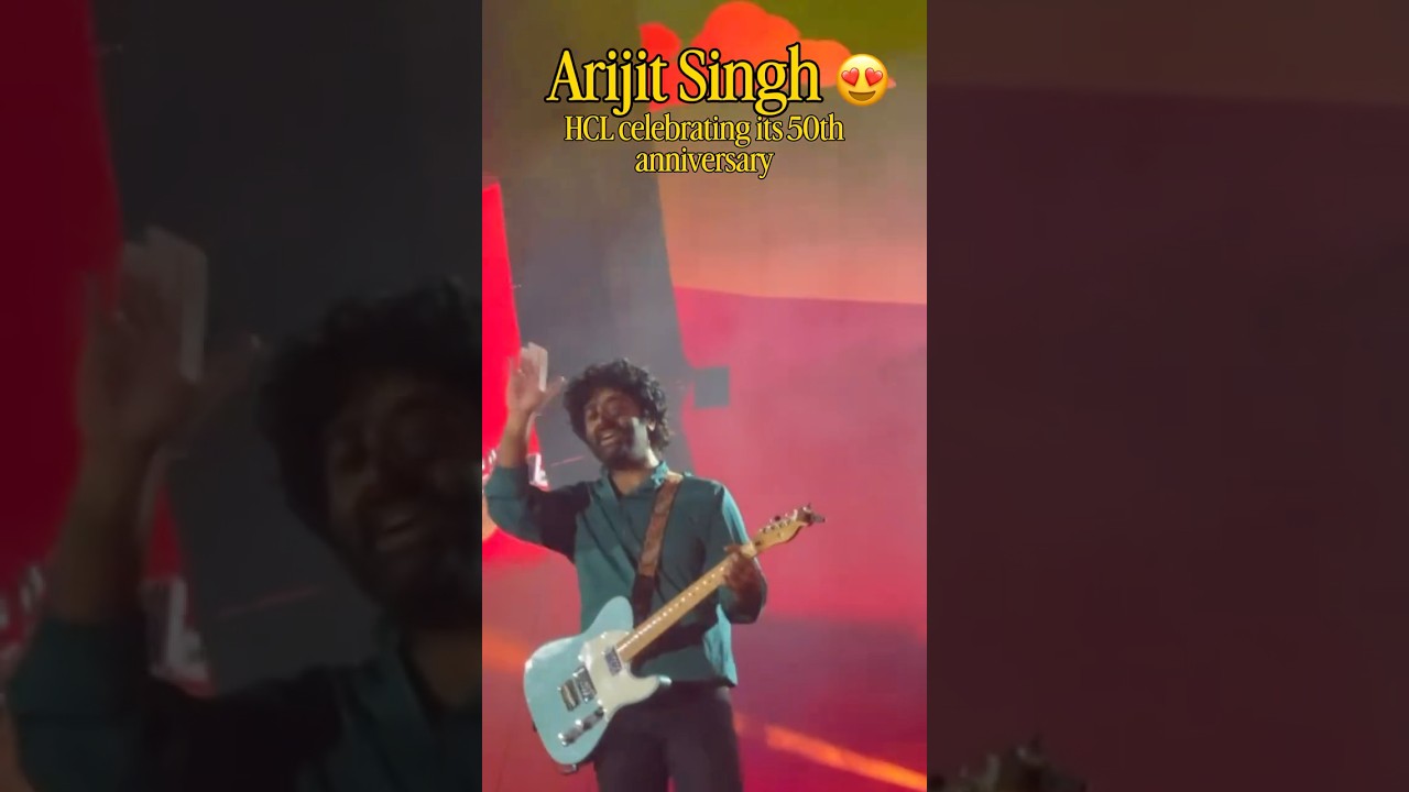 Apna Bna Le Piya ❤️🙃- Arijit Singh Live at Hcl Tech Greater Noida