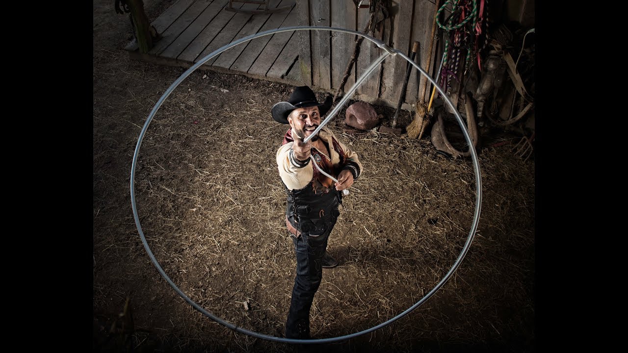 AJ Silver Trick Roping Act.