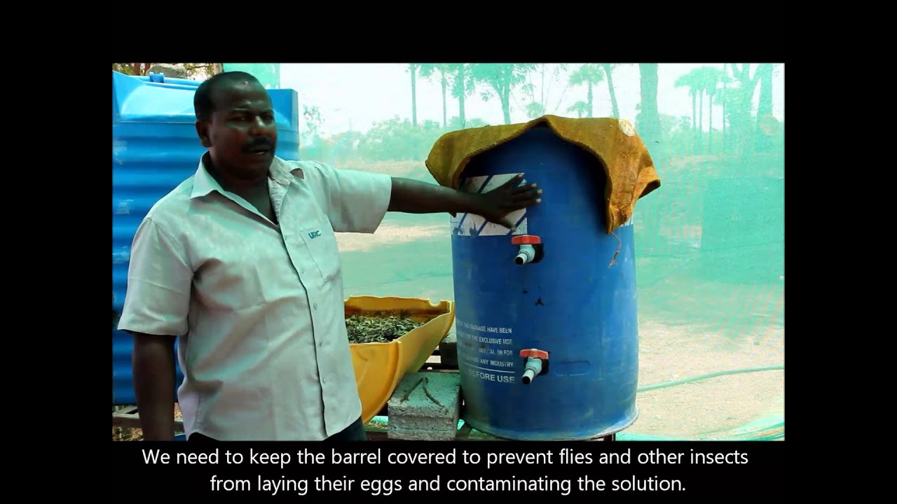 An organic manure factory for Rs. 800 only!