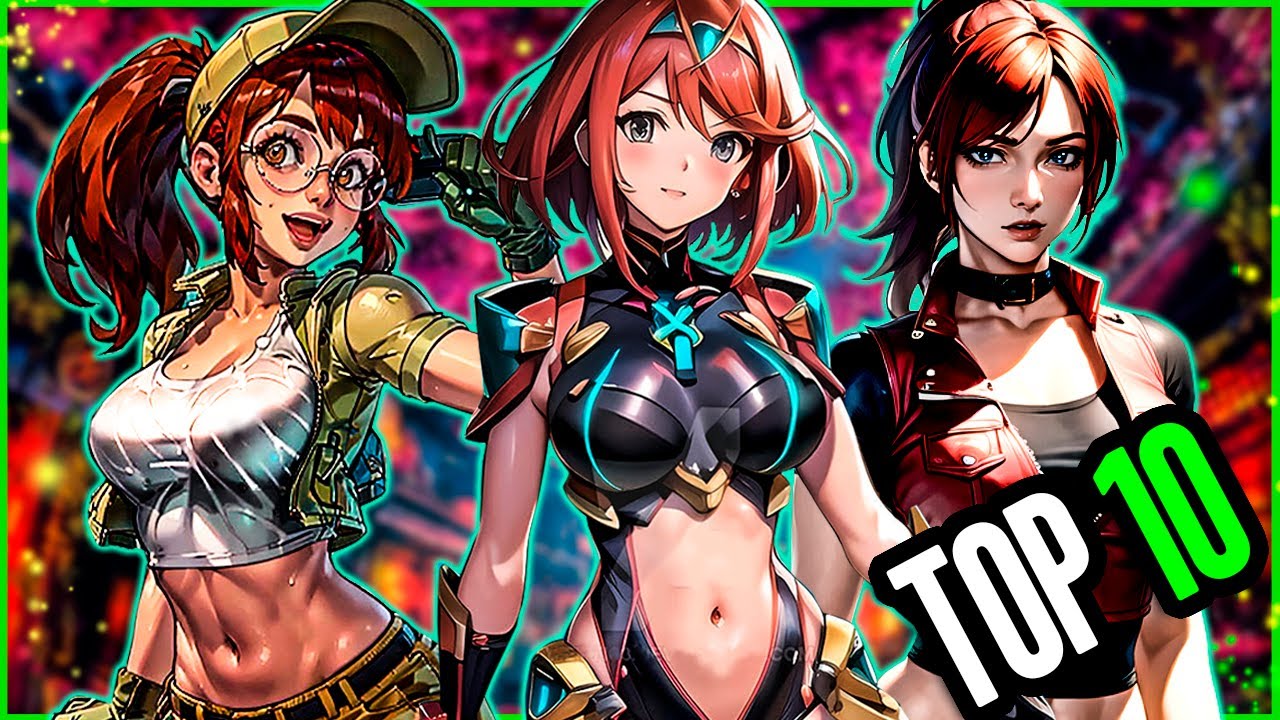 Las 10 Pelirojas MÁS SEXYS  de Los Videojuegos