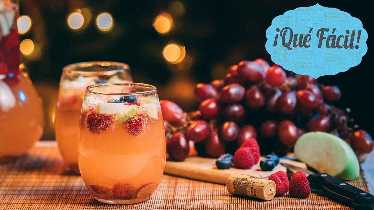 Clericot de Vino Blanco | ¡Qué Fácil!