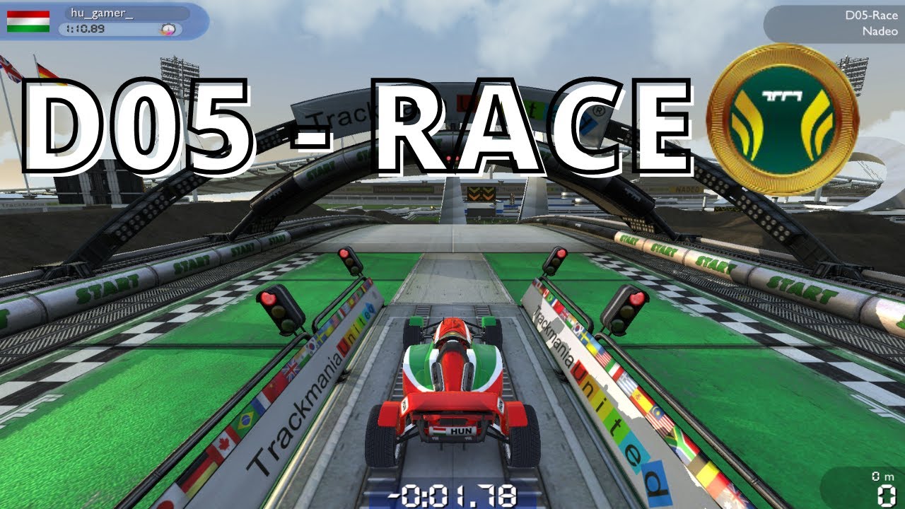 Trackmania Nations Forever - D05 - RACE - Author Medal