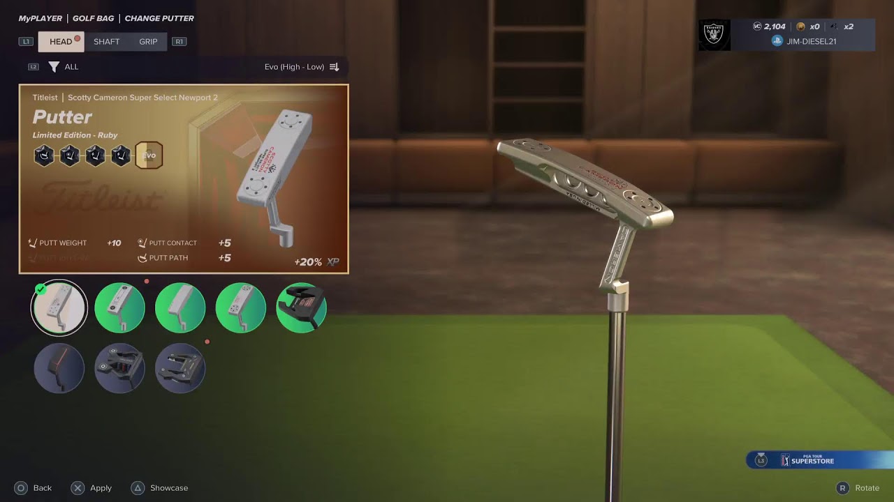 PGA TOUR 2K25 Career - Year 3 Week 9 - NORTHERN SHORE OPEN @ Marigot Cove GC - 2 Rounds