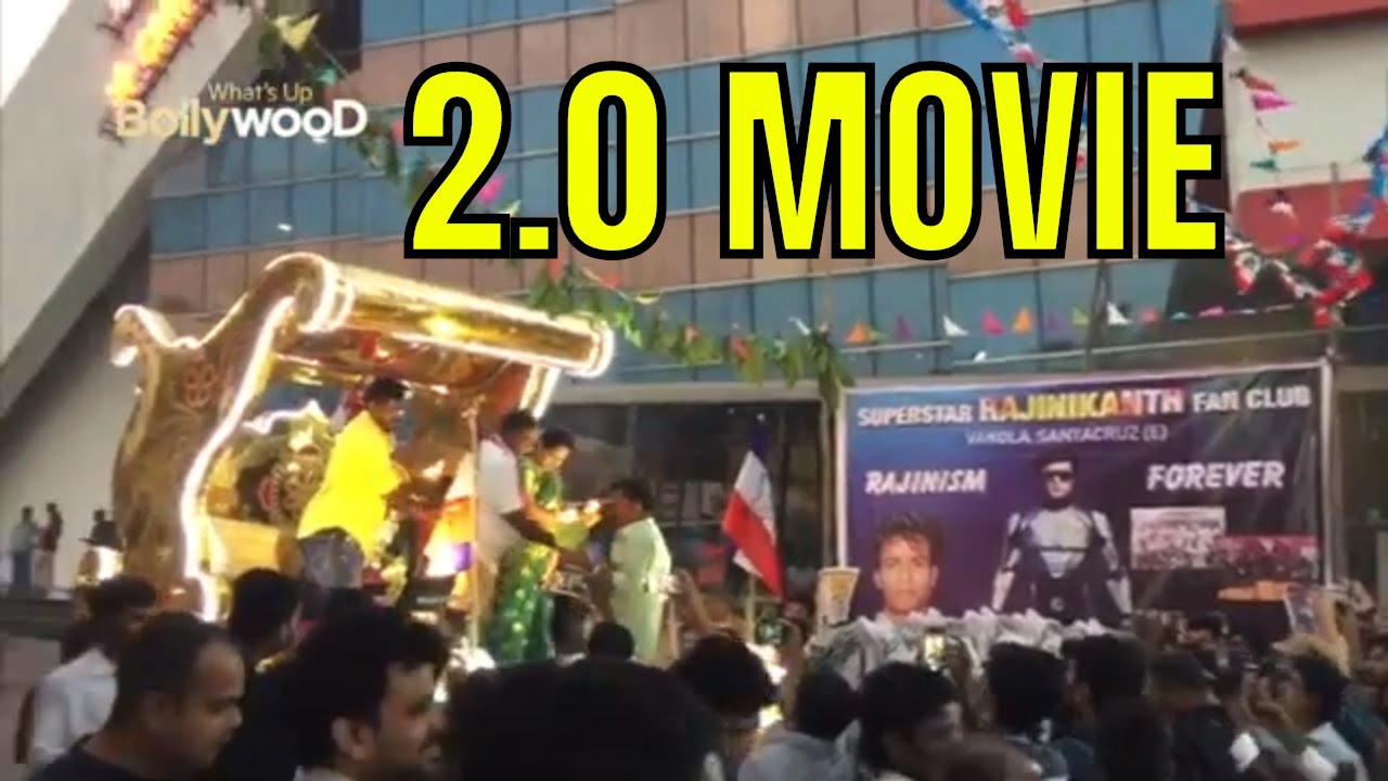 2.0 Movie Fever Begins | First Day First Show