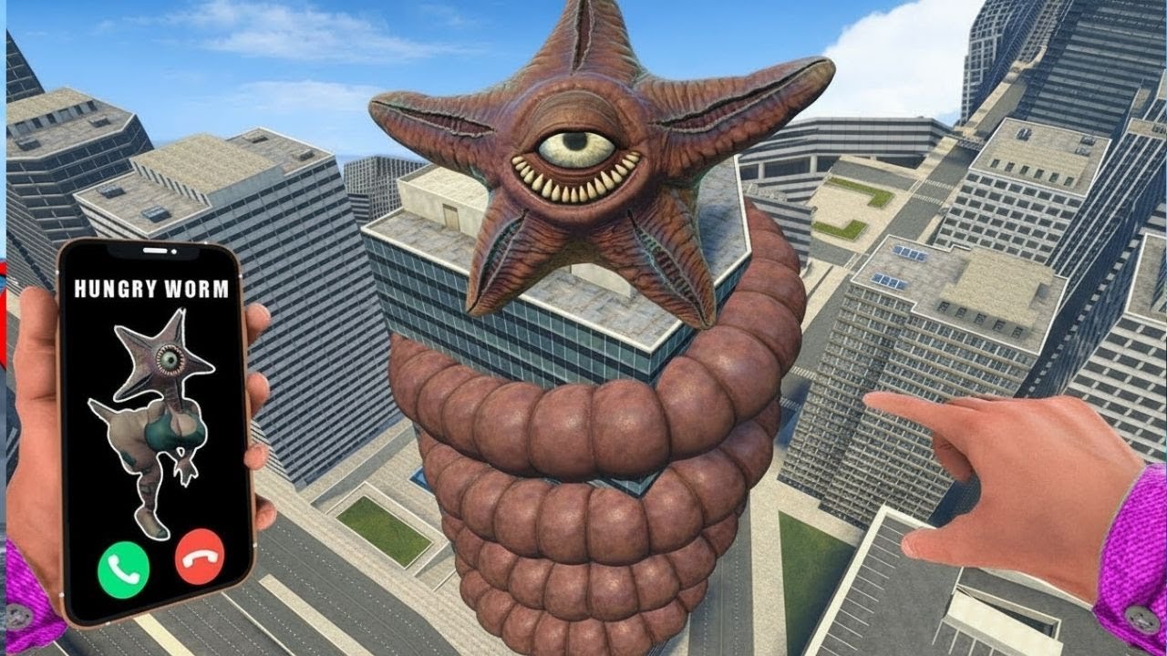 A Terrifying Event Occurs When Hungry Worm the Starfish Sea Monste Calls You in Garry’s Mod